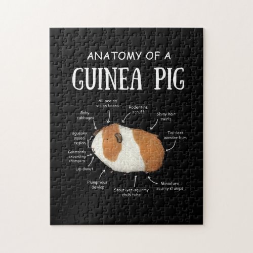 Anatomy Of A Guinea Pig Jigsaw Puzzle