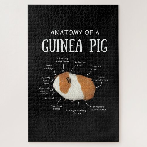 Anatomy Of A Guinea Pig Jigsaw Puzzle