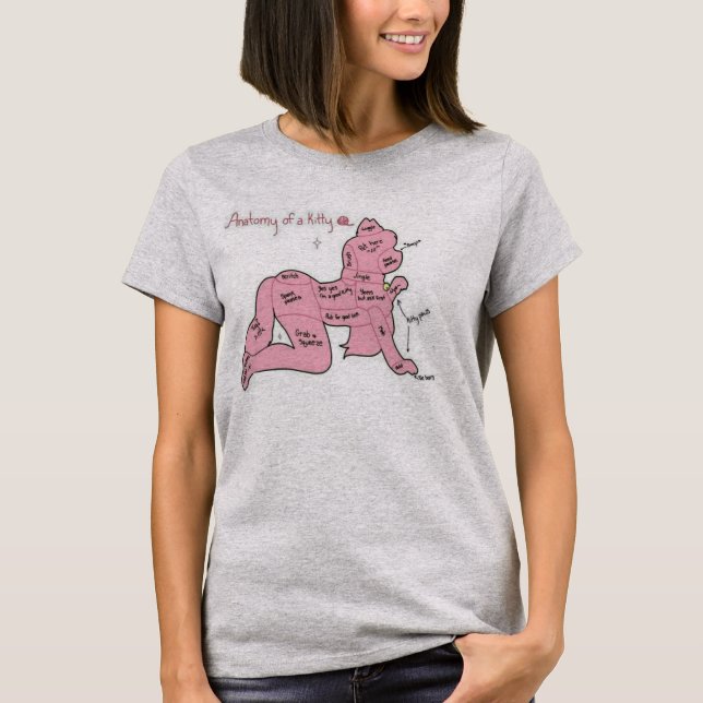 Anatomy of a Kitty Shirt (Front)