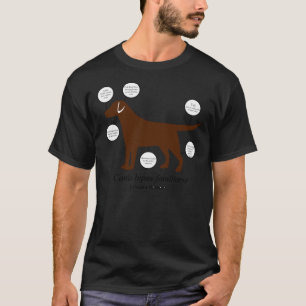 Anatomy Of A Labrador Retriever T-Shirt