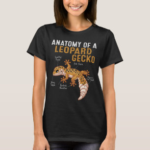 Anatomy Of A Leopard Gecko T-Shirt
