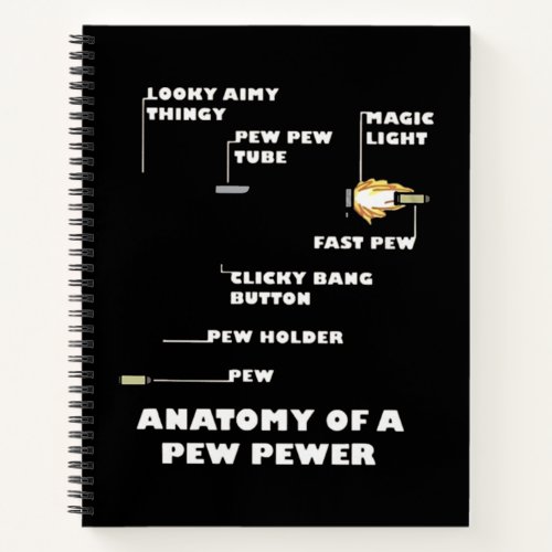 Anatomy of a Pew Pewer Notebook