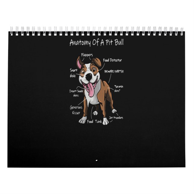 Anatomy of a Pitbull Calendar (Cover)