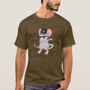 Anatomy of a Rat Funny Rat Shirt s 2