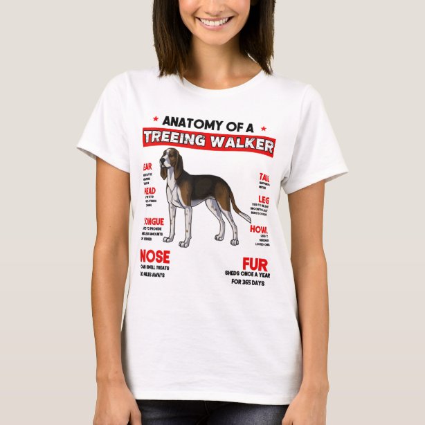 treeing walker coonhound t shirt