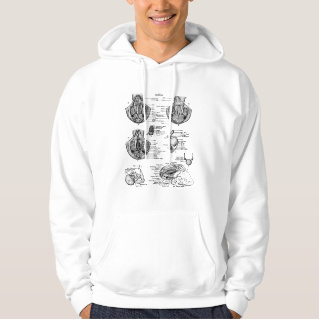 Anatomy of an Oct8pus - Customized Hoodie (Front)