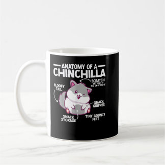 Anatomy Of Chinchilla Chinchilla Coffee Mug