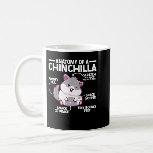 Anatomy Of Chinchilla Chinchilla  Coffee Mug