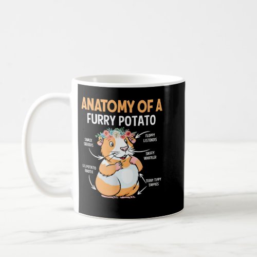 Anatomy Of Furry Potato Guinea Pig Lover Hamster Coffee Mug