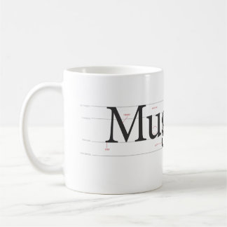 "Anatomy of Mug" Mug