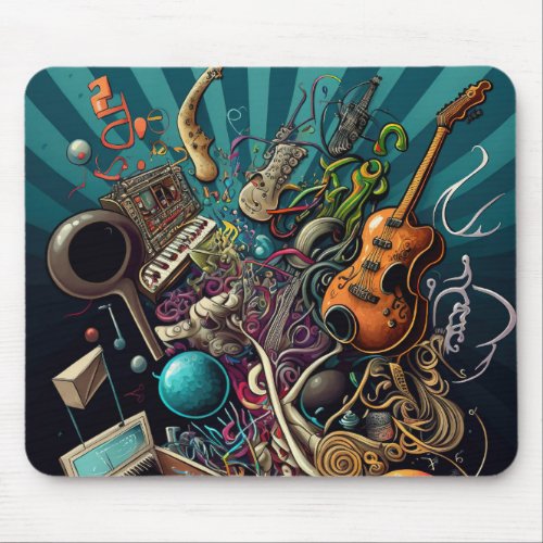 Anatomy of Music Mouse Pad