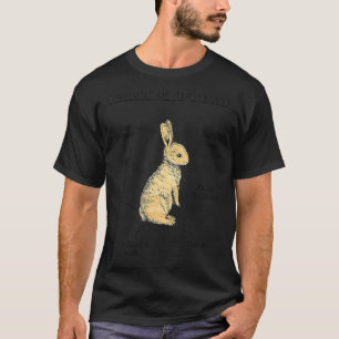 Anatomy Of The Bunny Cute Animal Love Rabbit Easte T-Shirt