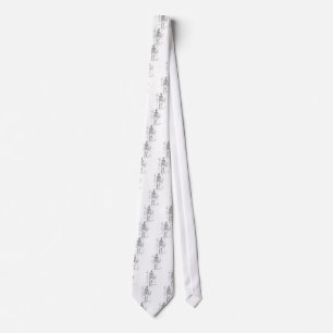 ANATOMY SKELETON T-SHIRTS AND GIFTS NECK TIE