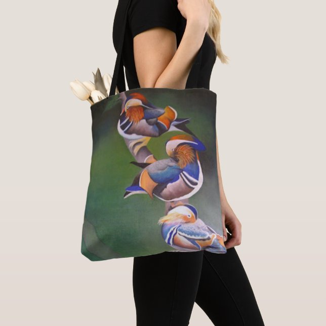 Anatre Mandarine Tote Bag (Close Up)
