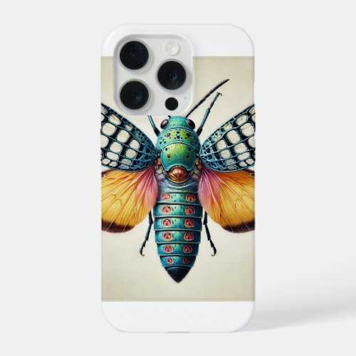 Anatya Insect Dorsal View 210624IREF127 _ Watercol iPhone 15 Pro Case