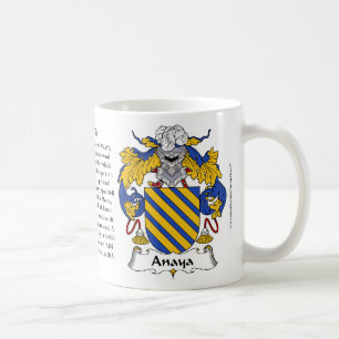 Anaya Family Coat of Arms Mug