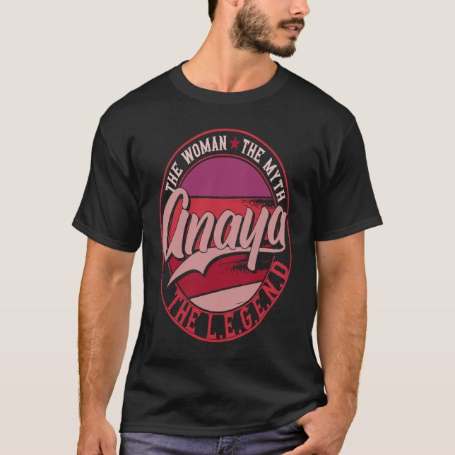 Anaya the Lady of Myth the Legend T-Shirt (Front)