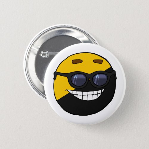 Ancap ball Polandball cute meme sunglasses thug Button