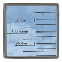 Ancestor Chart Lapel Pin