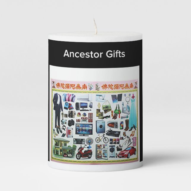 ANCESTORS GIFT CANDLE (Front)