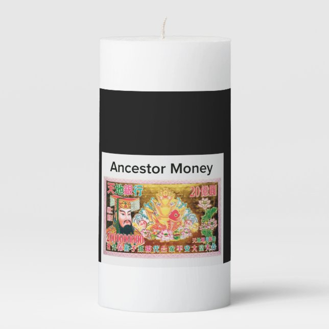 ANCESTORS MONEY CANDLE (Front)