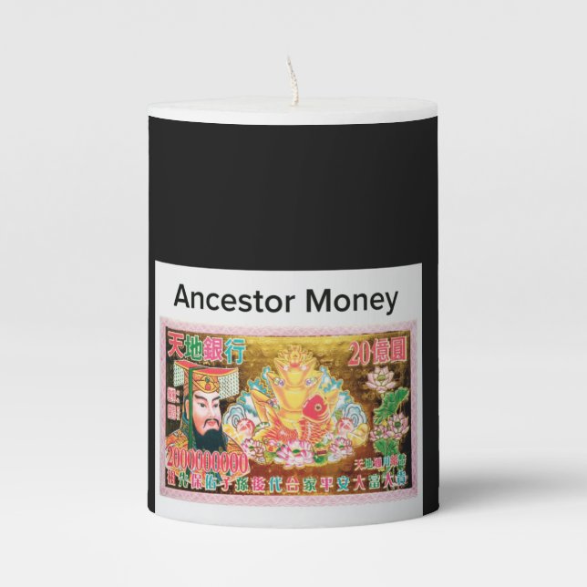 ANCESTORS MONEY CANDLE (Front)