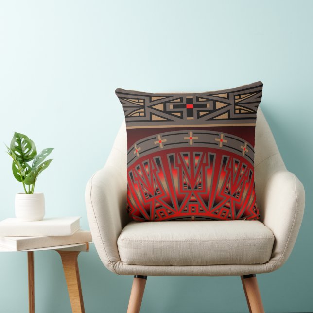 Ancestors Throw Pillow (Chair)