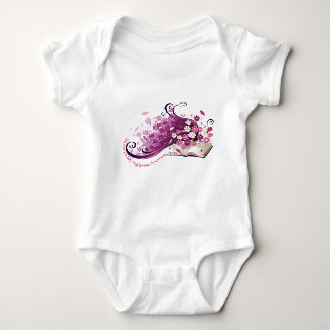 Ancestry Book Baby Bodysuit (Front)