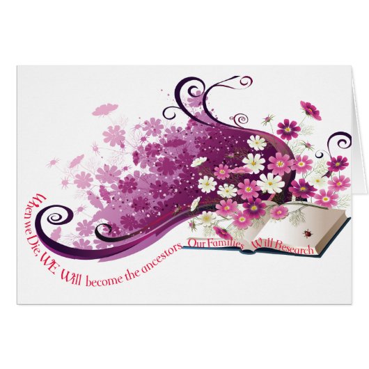 Ancestry Book Cards (Front Horizontal)