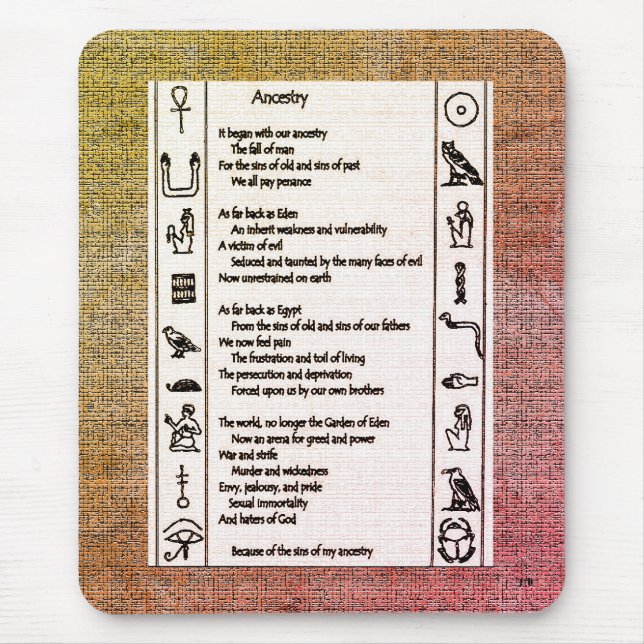 Ancestry Mouse Pad (Front)