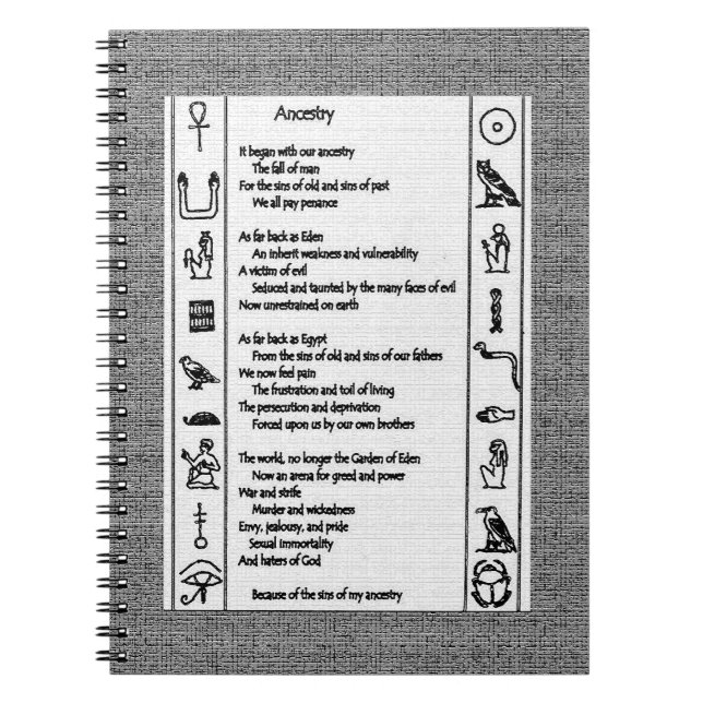 Ancestry Notebook (Front)