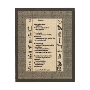 Ancestry Wood Wall Art