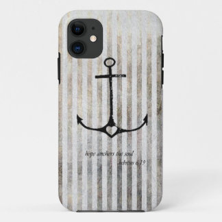 Anchor and hope iPhone 11 case