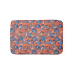 Anchor And Jellyfish Pattern Bath Mat