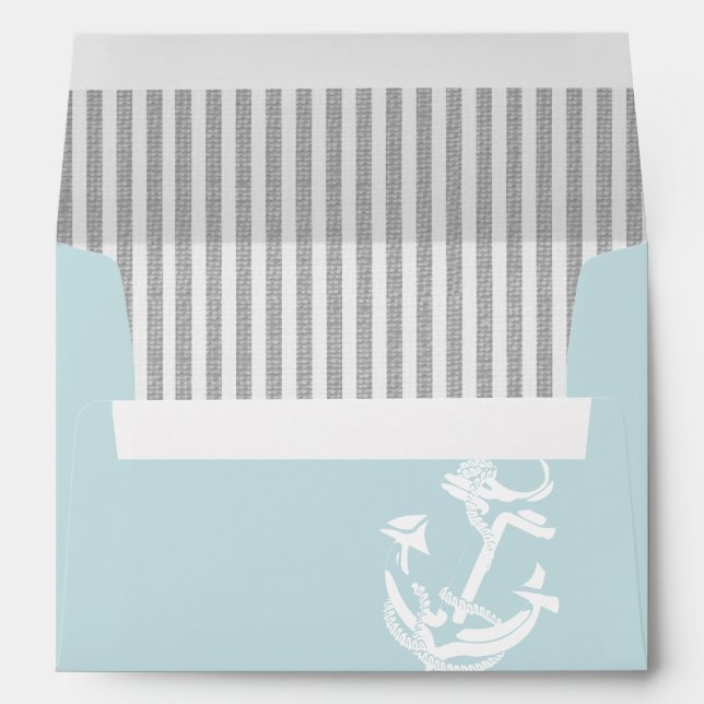 Anchor and Stripes Envelope (Back (Bottom))