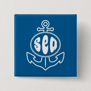 Anchor And The Sea Button