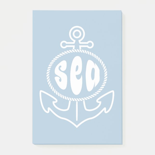 Anchor And The Sea Post-it Notes (Front)