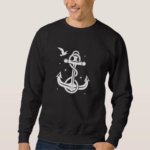 Anchor Black Sweatshirt
