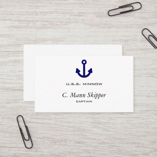 Anchor Business Cards