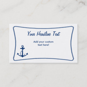 Anchor Business Card