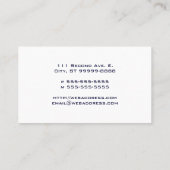 Anchor Business Card (Back)