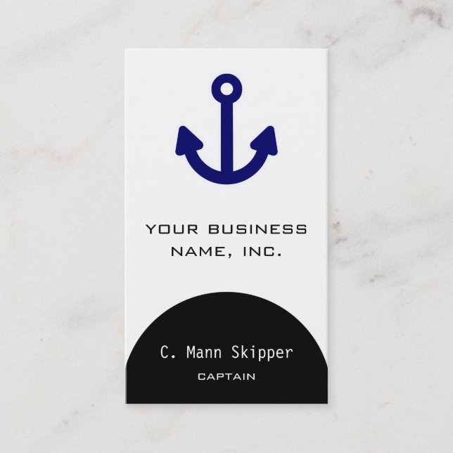 Anchor Business Card (Front)