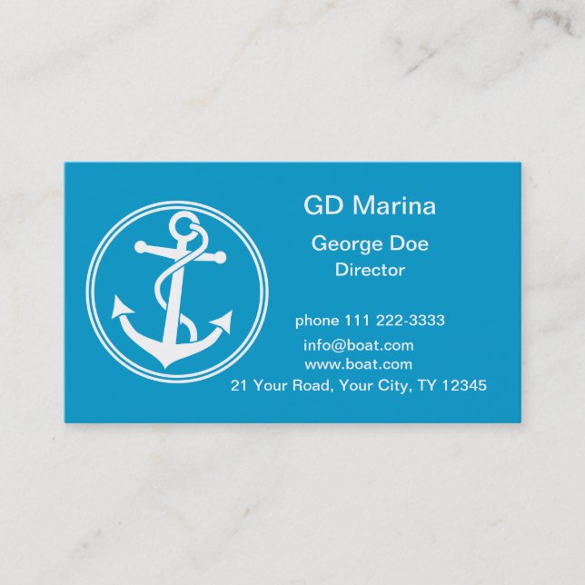 Anchor Business Card (Front)