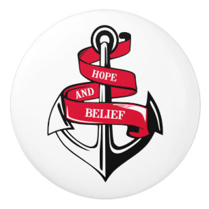 Anchor Ceramic Knob