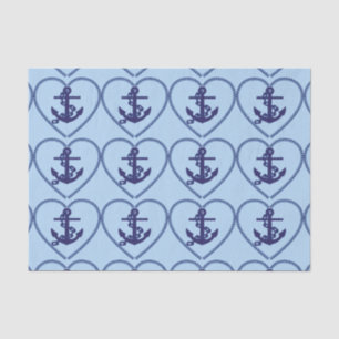 anchor chain hart tissue paper