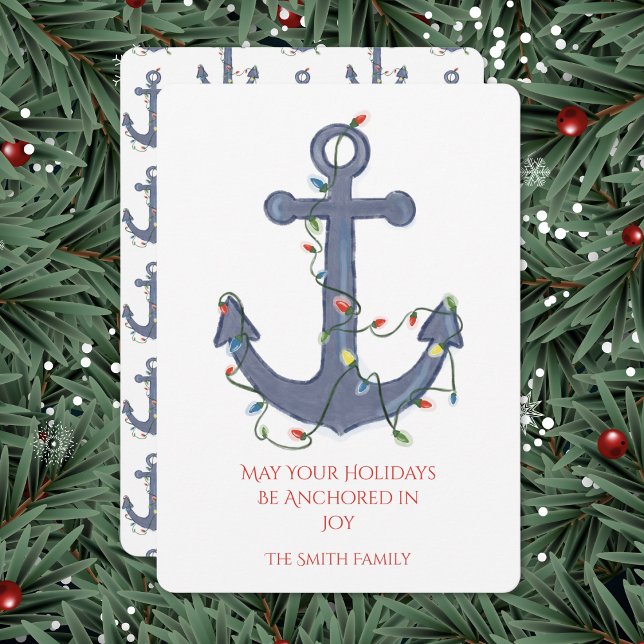 Anchor Christmas Card (Creator Uploaded)