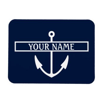 Anchor Cruise Magnet by InkWorks at Zazzle