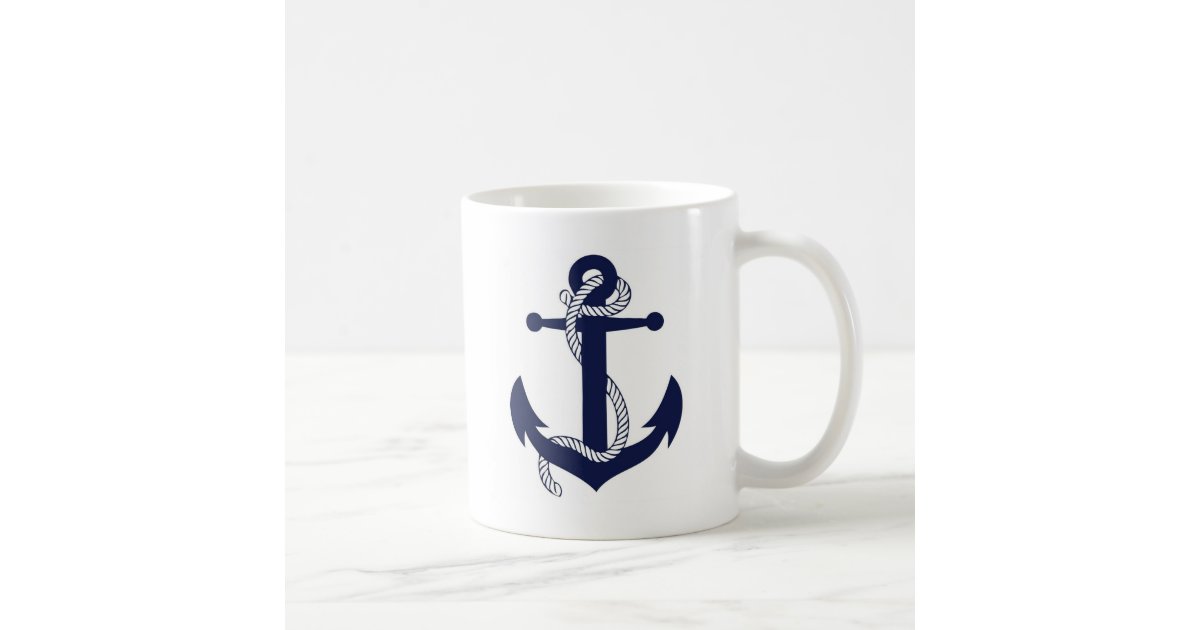 Anchor Design Coffee Mug Zazzle Com