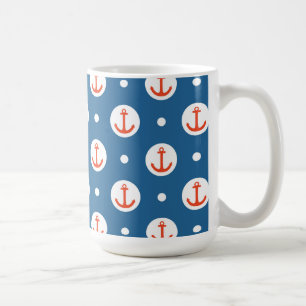 Anchor Dots Coffee Mug