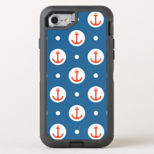 Anchor Dots OtterBox Defender iPhone SE/8/7 Case